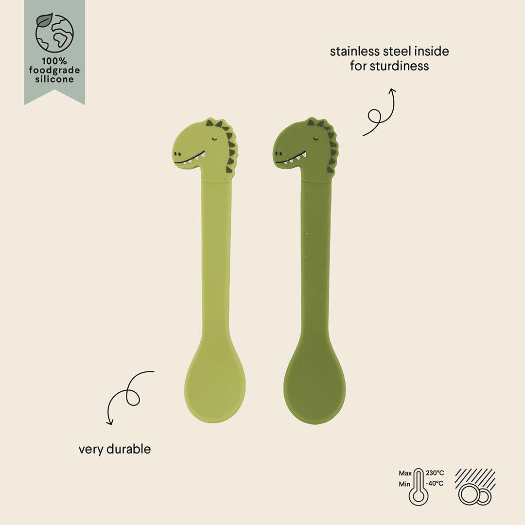  Trixie Silicone Spoon - 2 Pack - Mr Dino、mySite、merchandisen