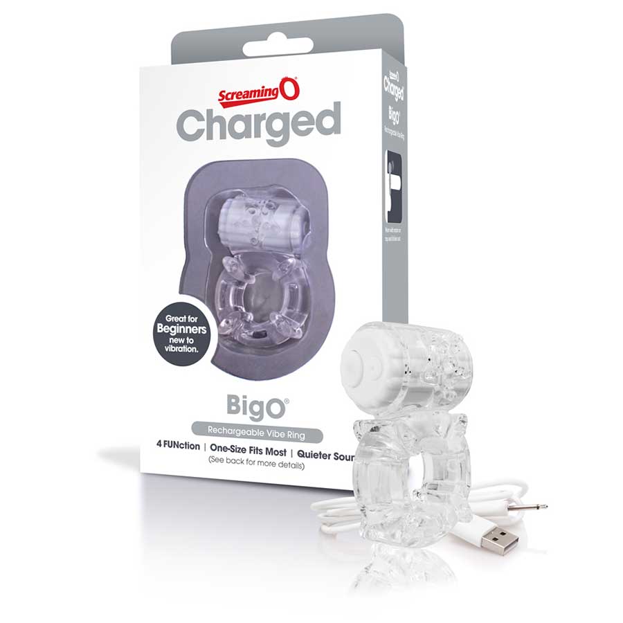 Screaming O Charged Big O Rechargeable Vibrating Cock Ring、mySite、bottomscart