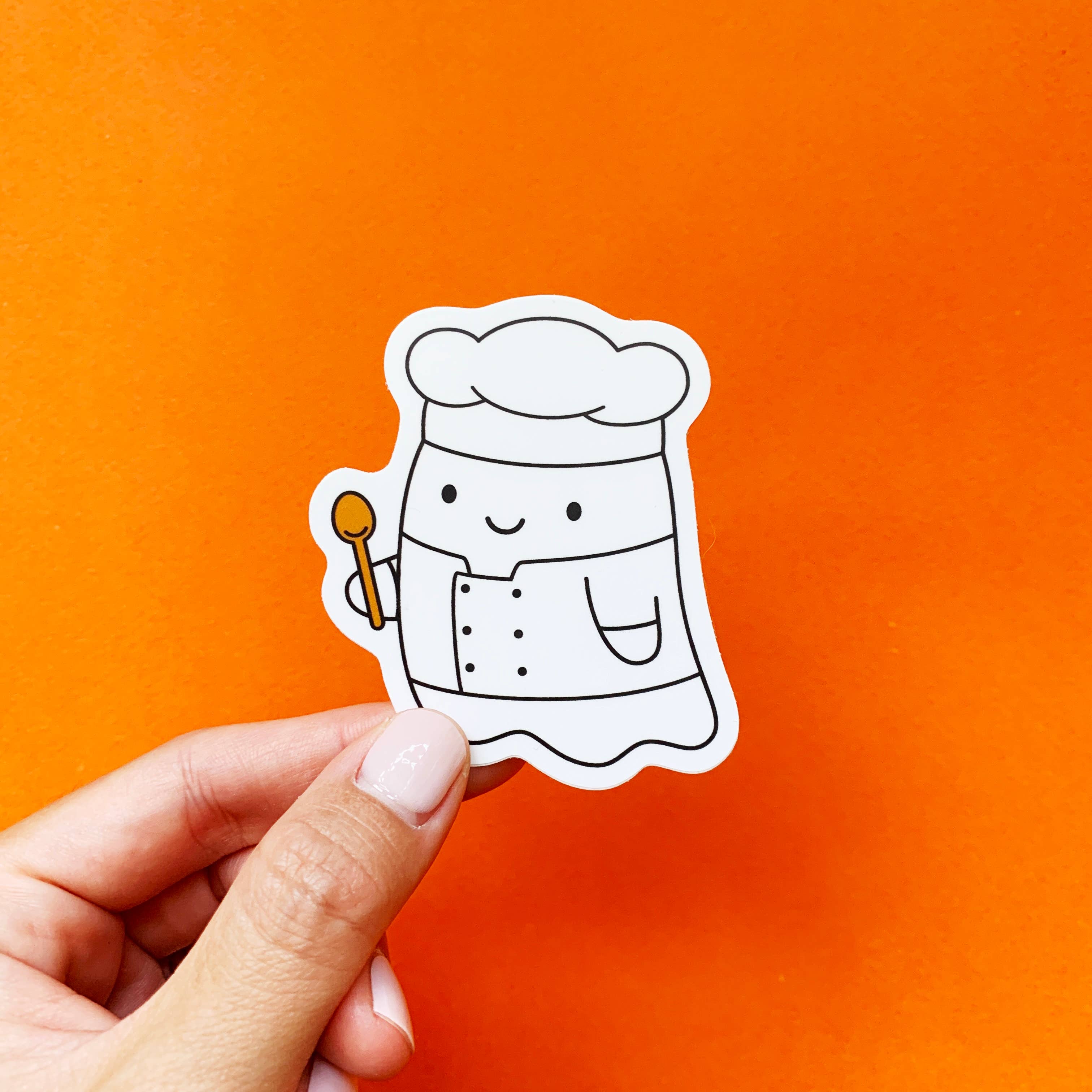 Maison Chanamon - Ghost Chef Sticker、mySite、garagedoors4me