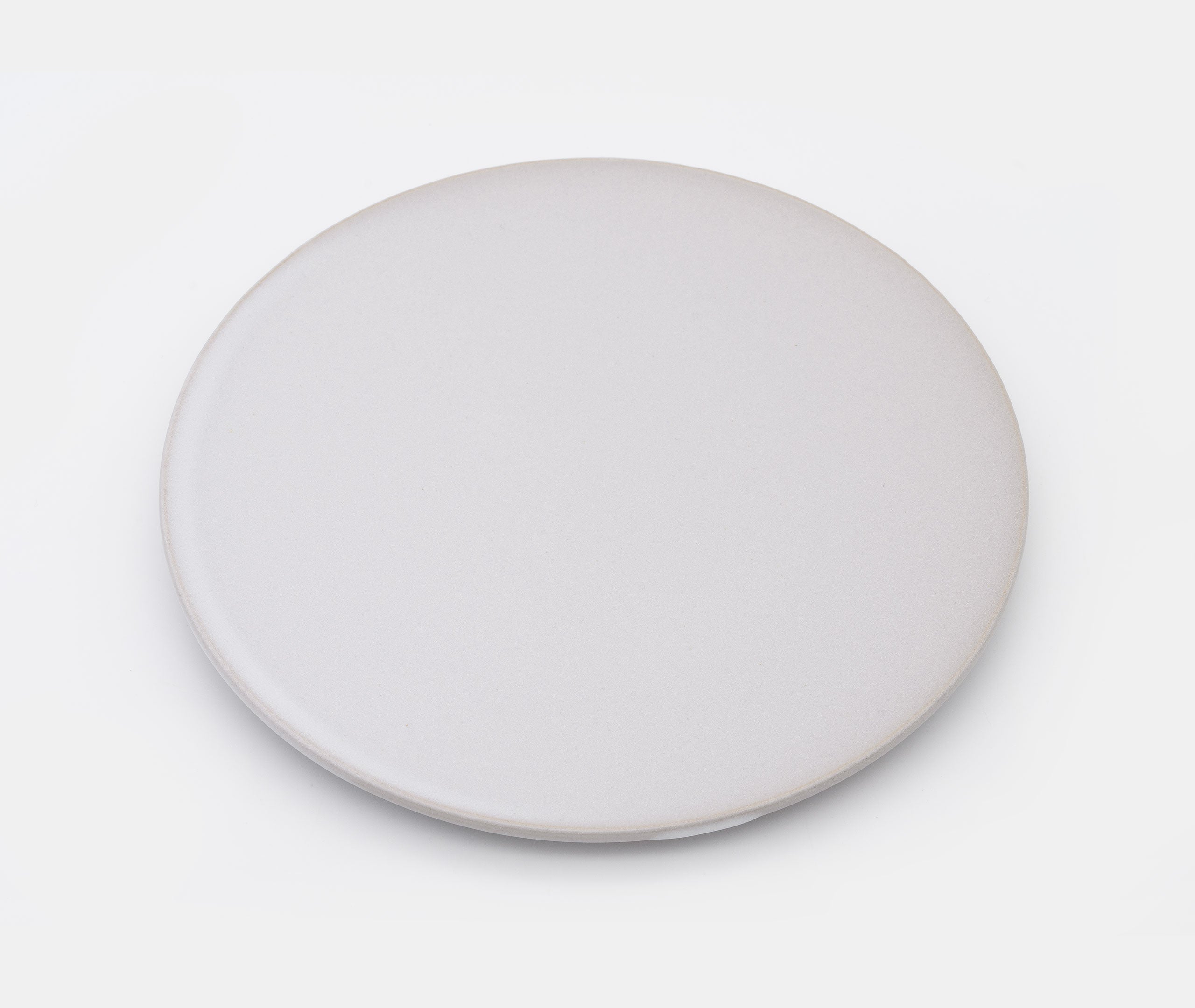 Glazed Stoneware Plate Small - White、mySite、topwebapps