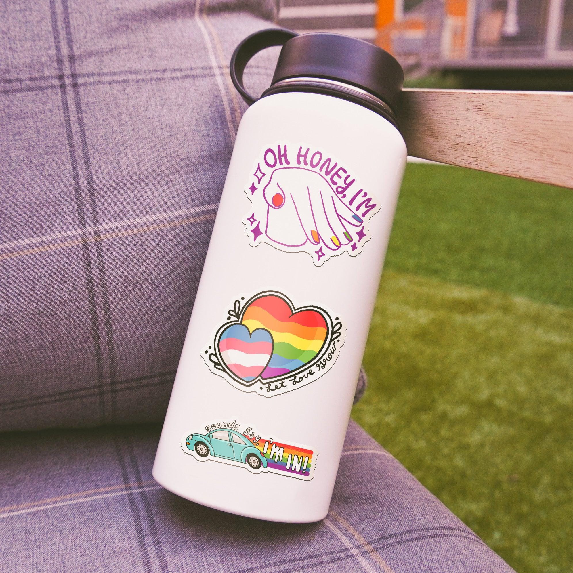  Pride Stickers 6 Pack、mySite、ghnorth