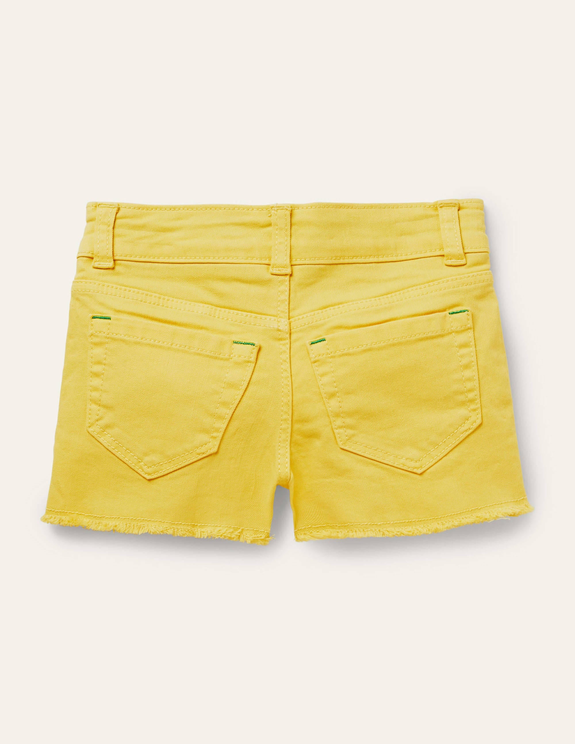  Denim Shorts-Sweetcorn Yellow、mySite、ashleygrahame