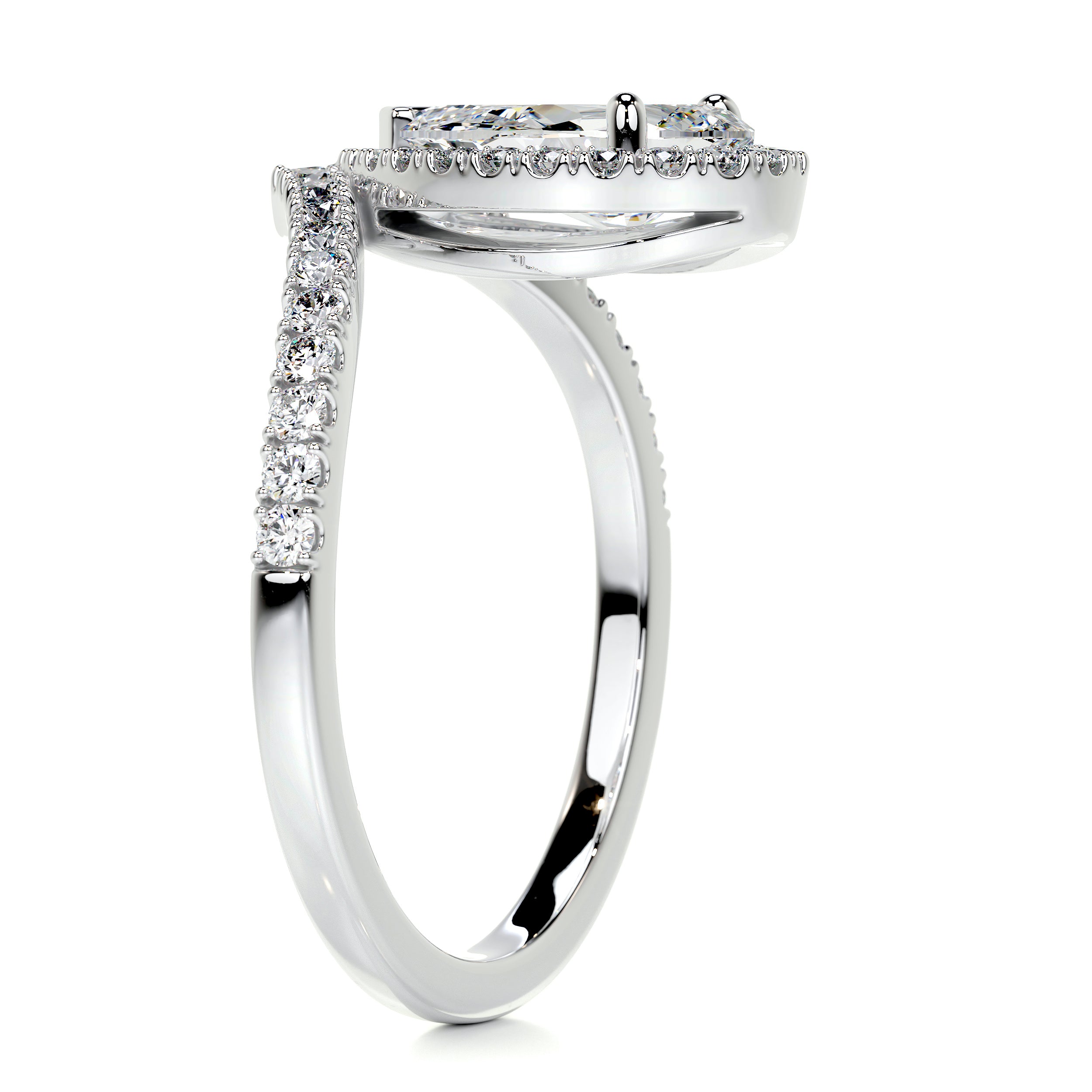 Miranda Diamond Engagement Ring -18K White Gold、mySite、hinf8tx79