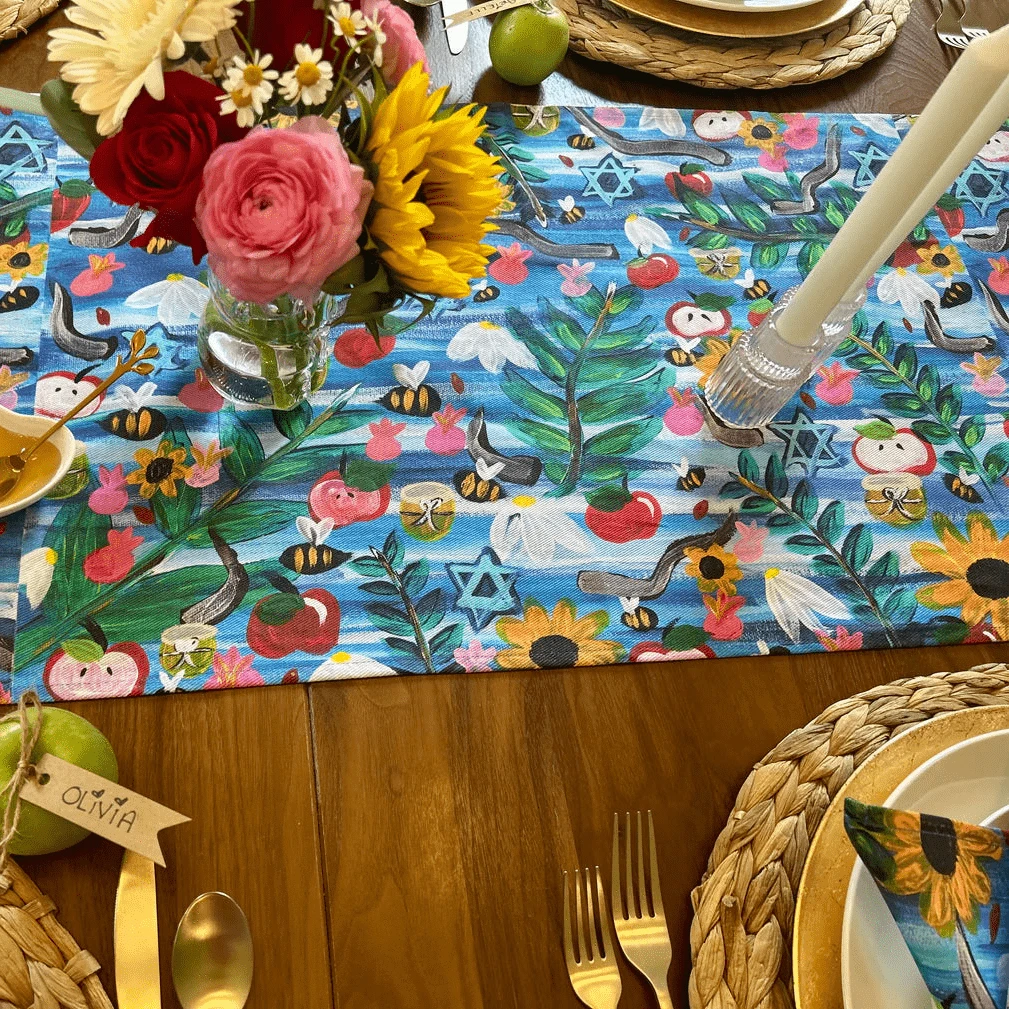 Rosh Hashanah Garden Table Runner、mySite、topwebapps
