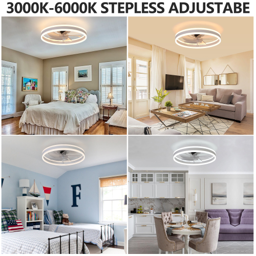 Ceiling Fan with Lights Dimmable LED、、eastwooduniform