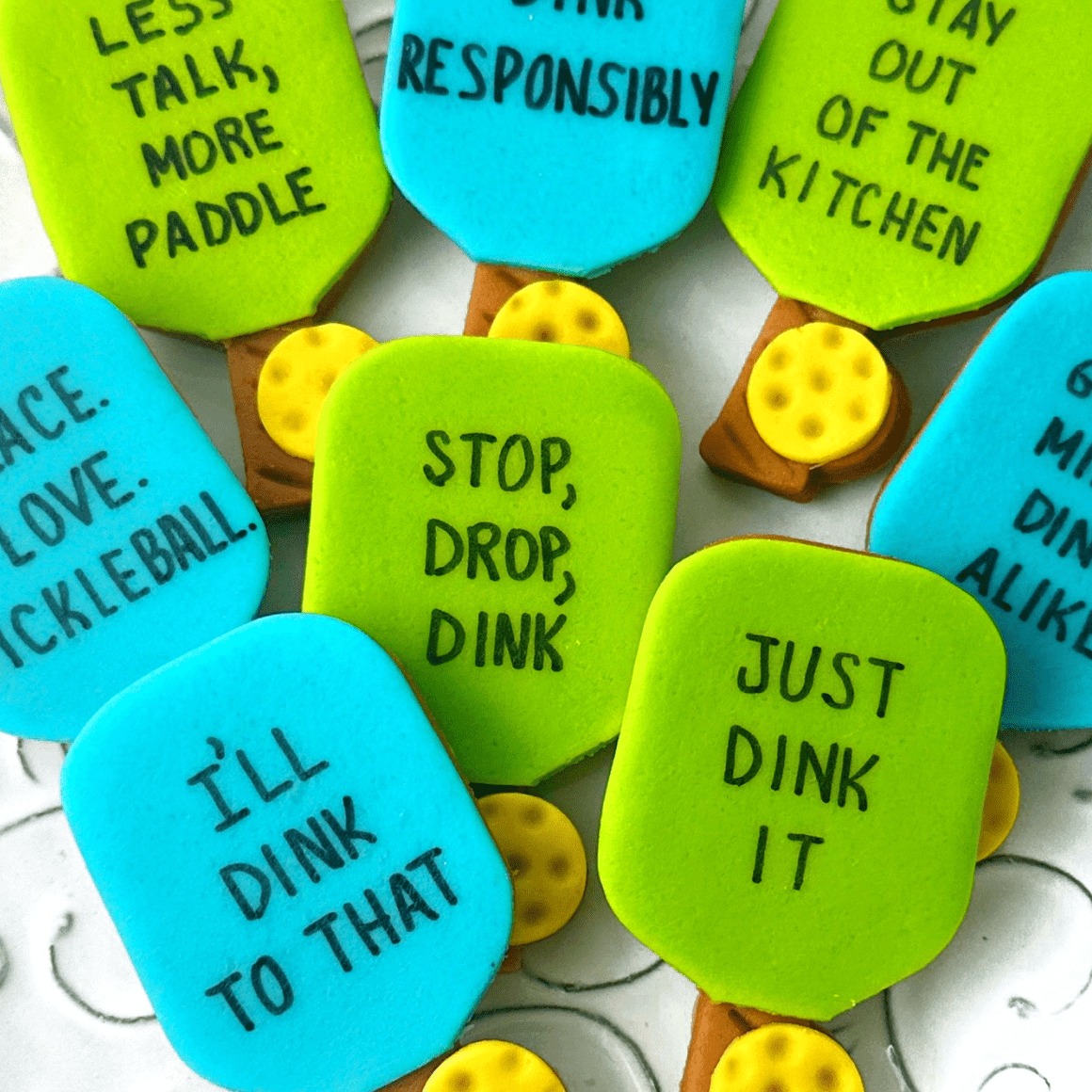 Marzipan Punny Pickleball Paddles、mySite、topwebapps