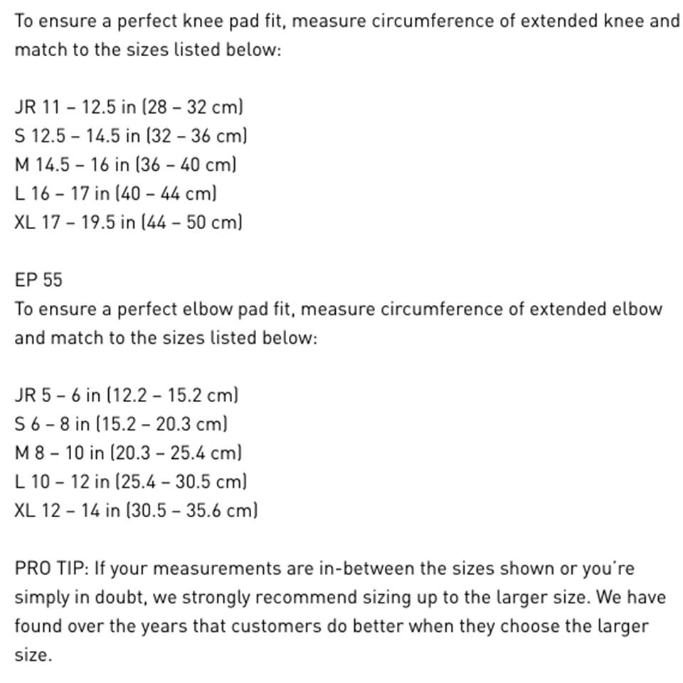  Triple8 Park Protective 2pc Padset、mySite、merchandisen