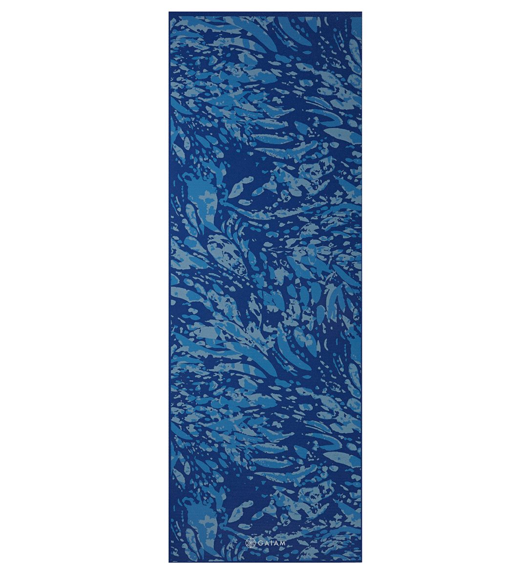 Gaiam Coastal Blue Premium Yoga Mat 68 6mm Extra Thick、mySite、noshort