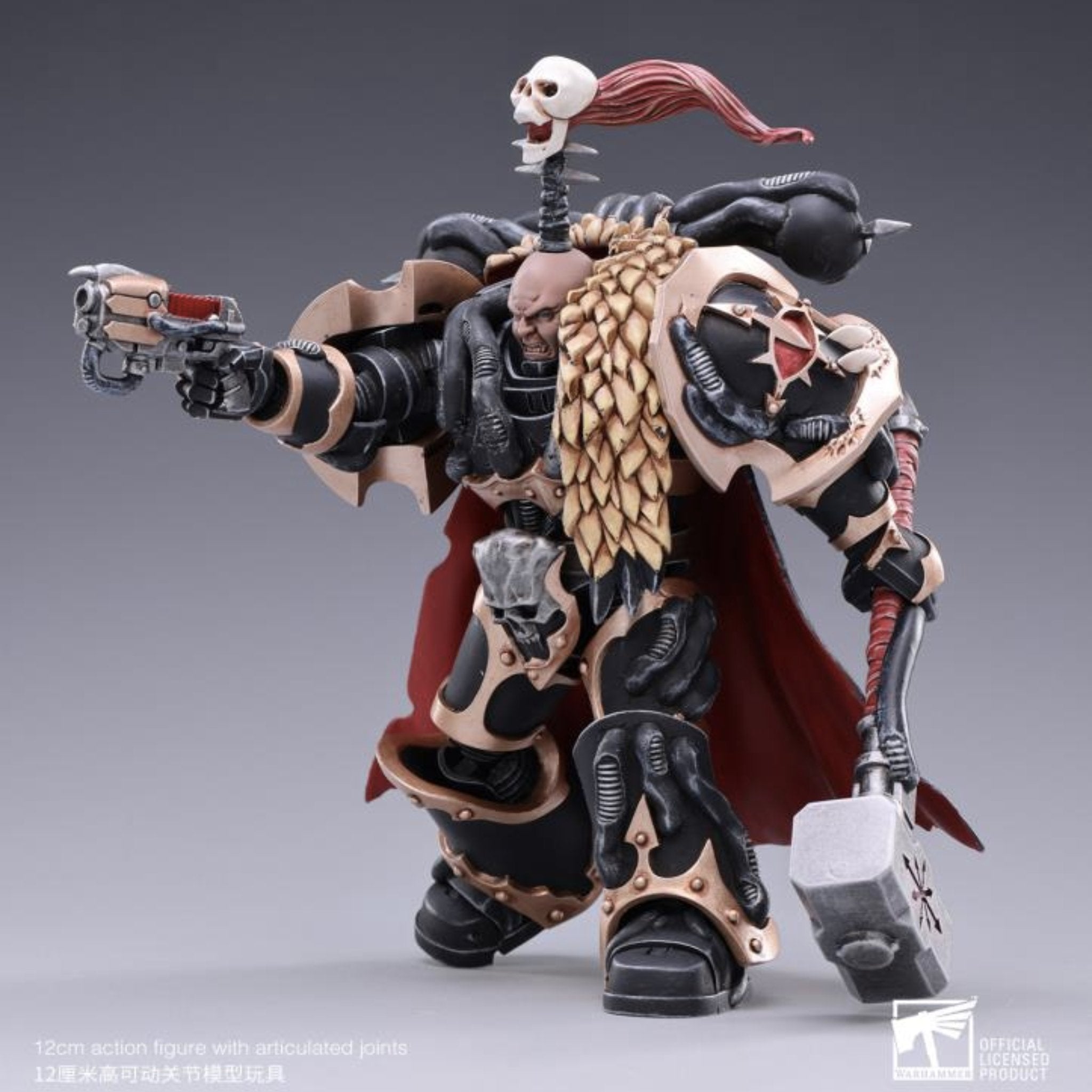 Warhammer 40k Black Legion Chaos Lord Khalos the Ravager (1/18 Scale)、mySite、hgirdovlk