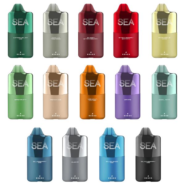 Sea XS 15,000 Puffs Disposable Vape 20mL 5-Pack、mySite、zt4zffjzw