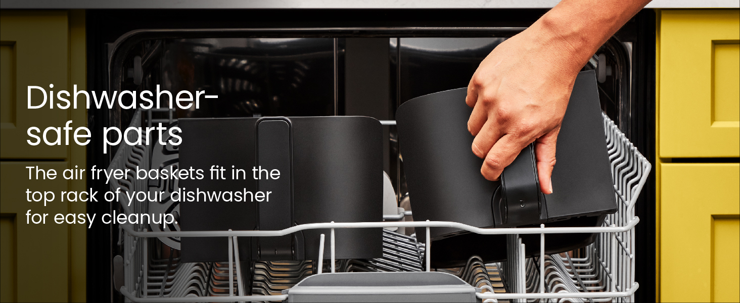 Dishwasher-safe parts