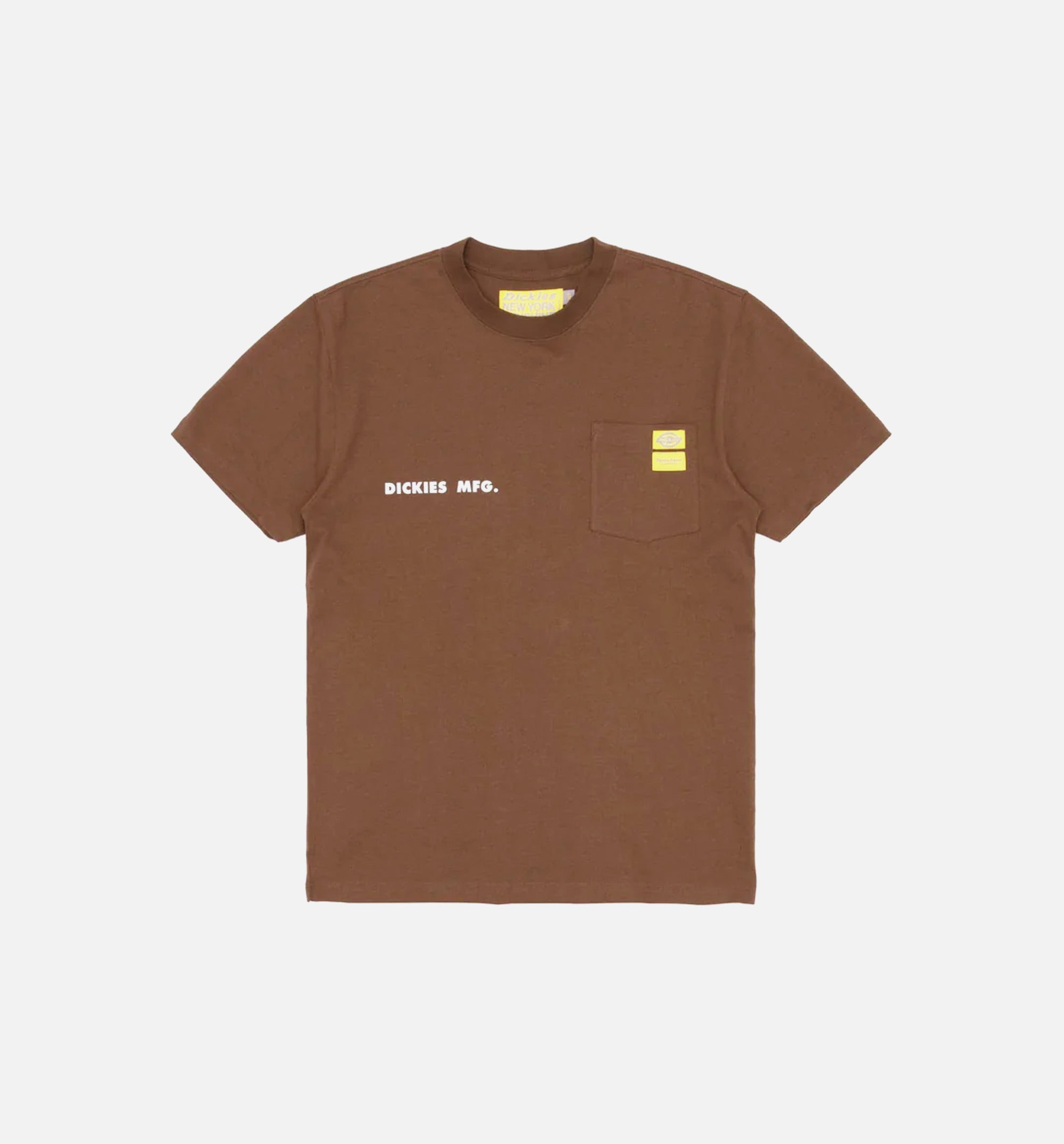NYS Sun Dyed In Texas Heavyweight Pocket Short Sleeve Tee Mens T-shirt - Brown、mySite、i-lightchina