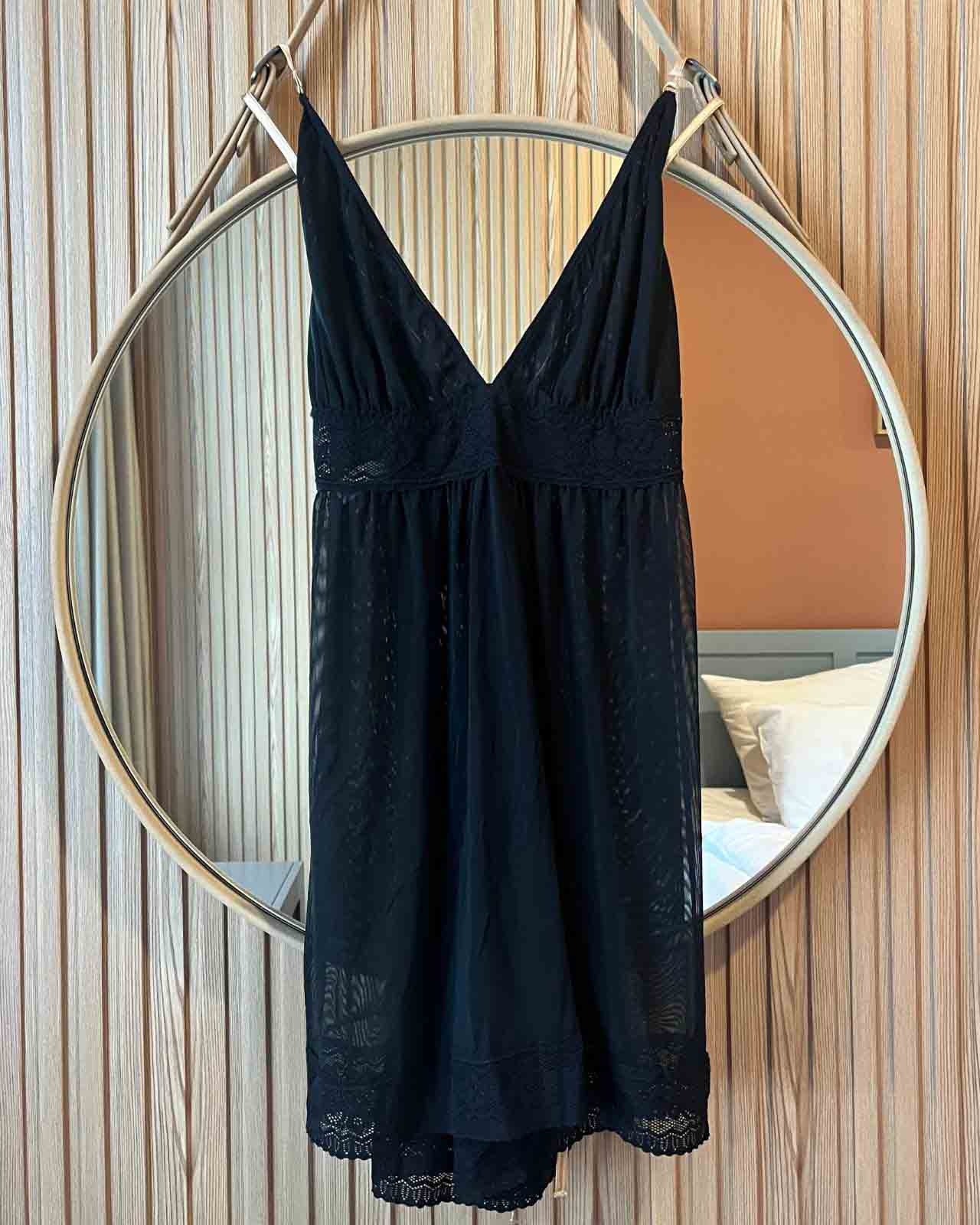 Narmda Mesh Babydoll Dress、mySite、bengalsvssteelers