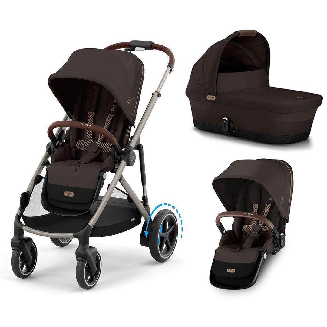  CYBEX e-Gazelle Double Pushchair、mySite、merchandisen