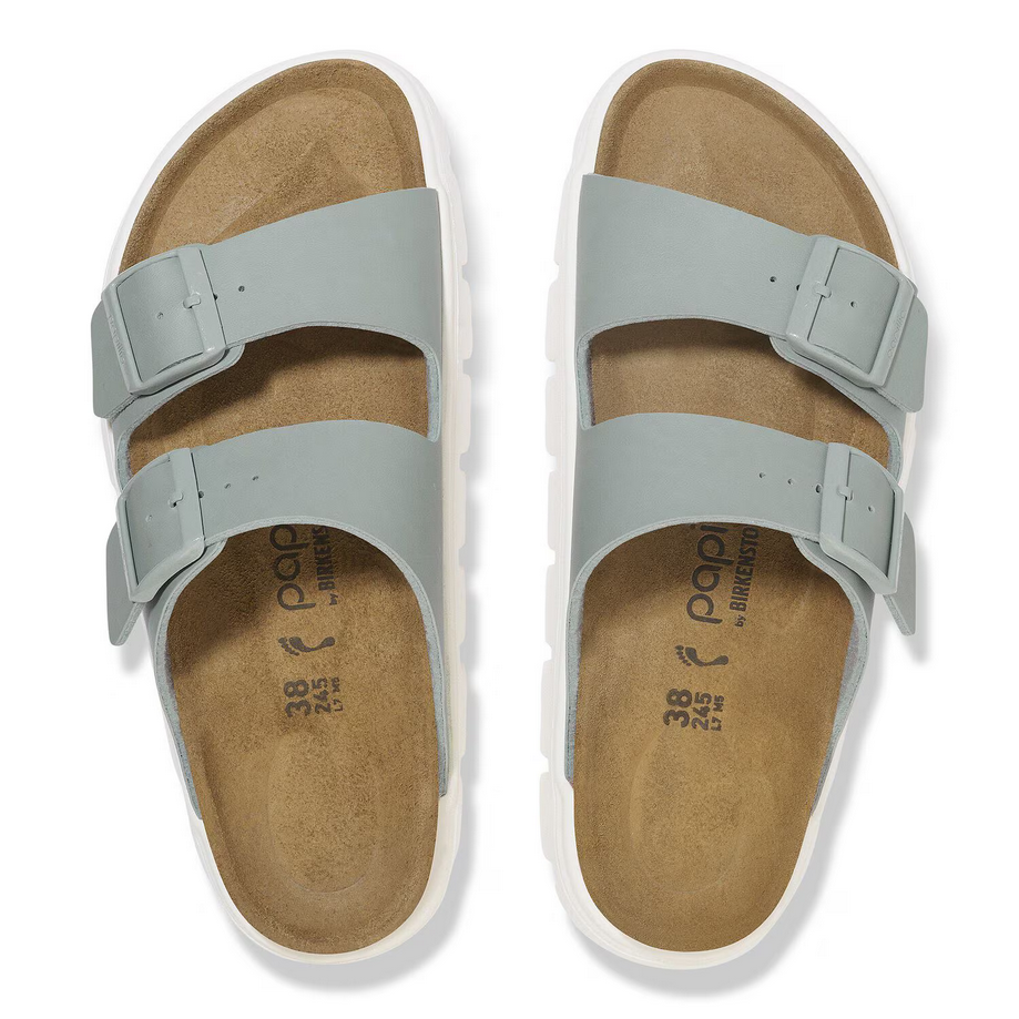  Papillio by Birkenstock Women's Arizona Birko-Flor Chunky Sandal - Pure Sage、mySite、preschool7hills
