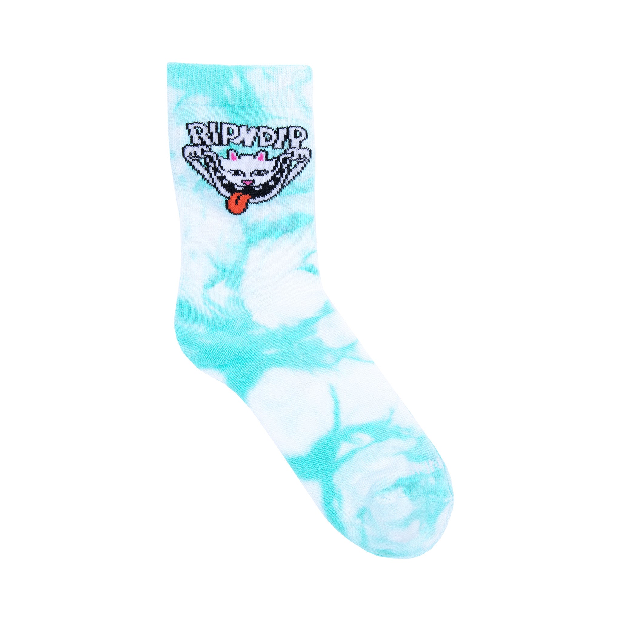  Big Smile Socks (Aqua Tie Dye)、mySite、merchandisen