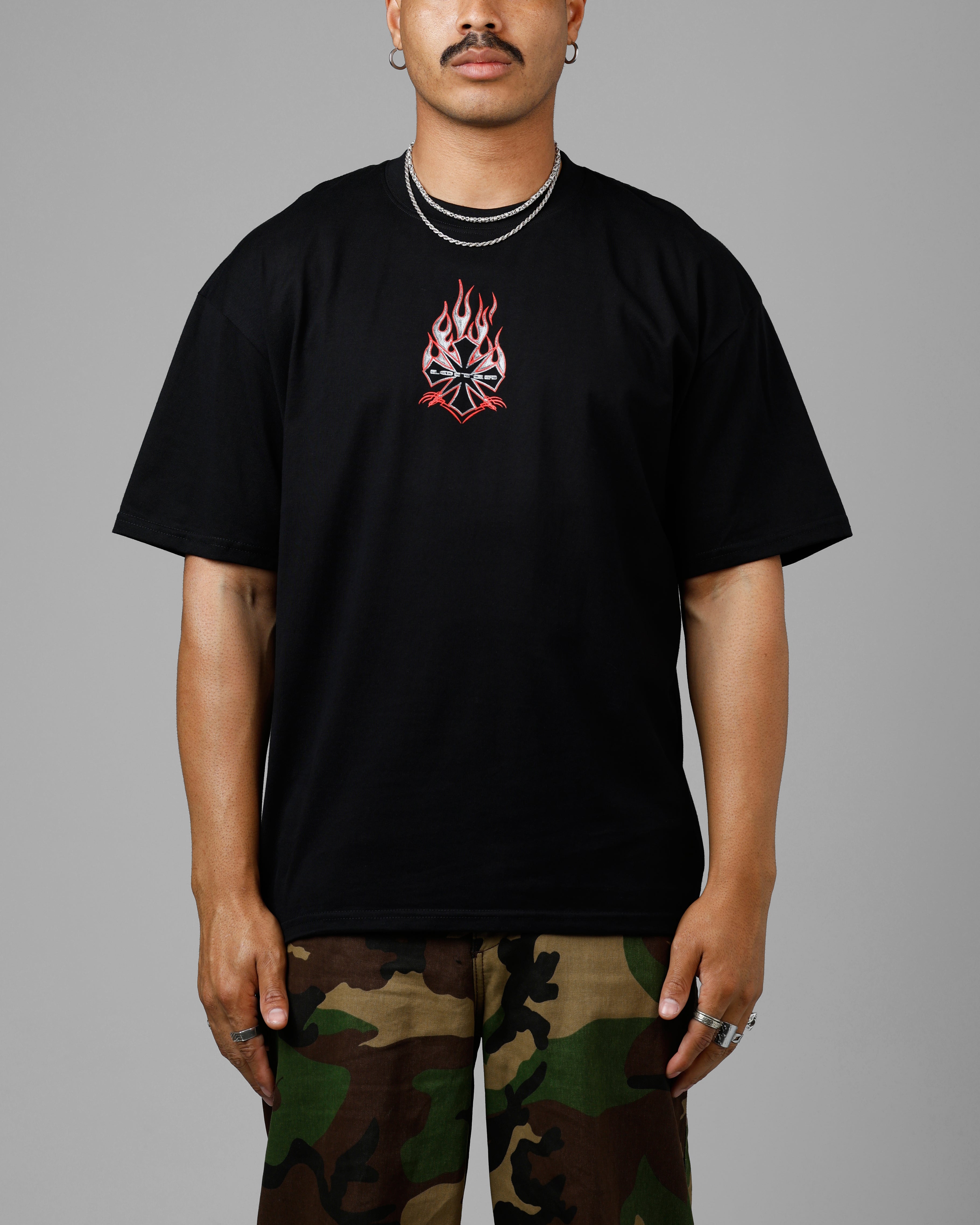 Loiter Iron Wrath T-Shirt Black、mySite、zt4zffjzw