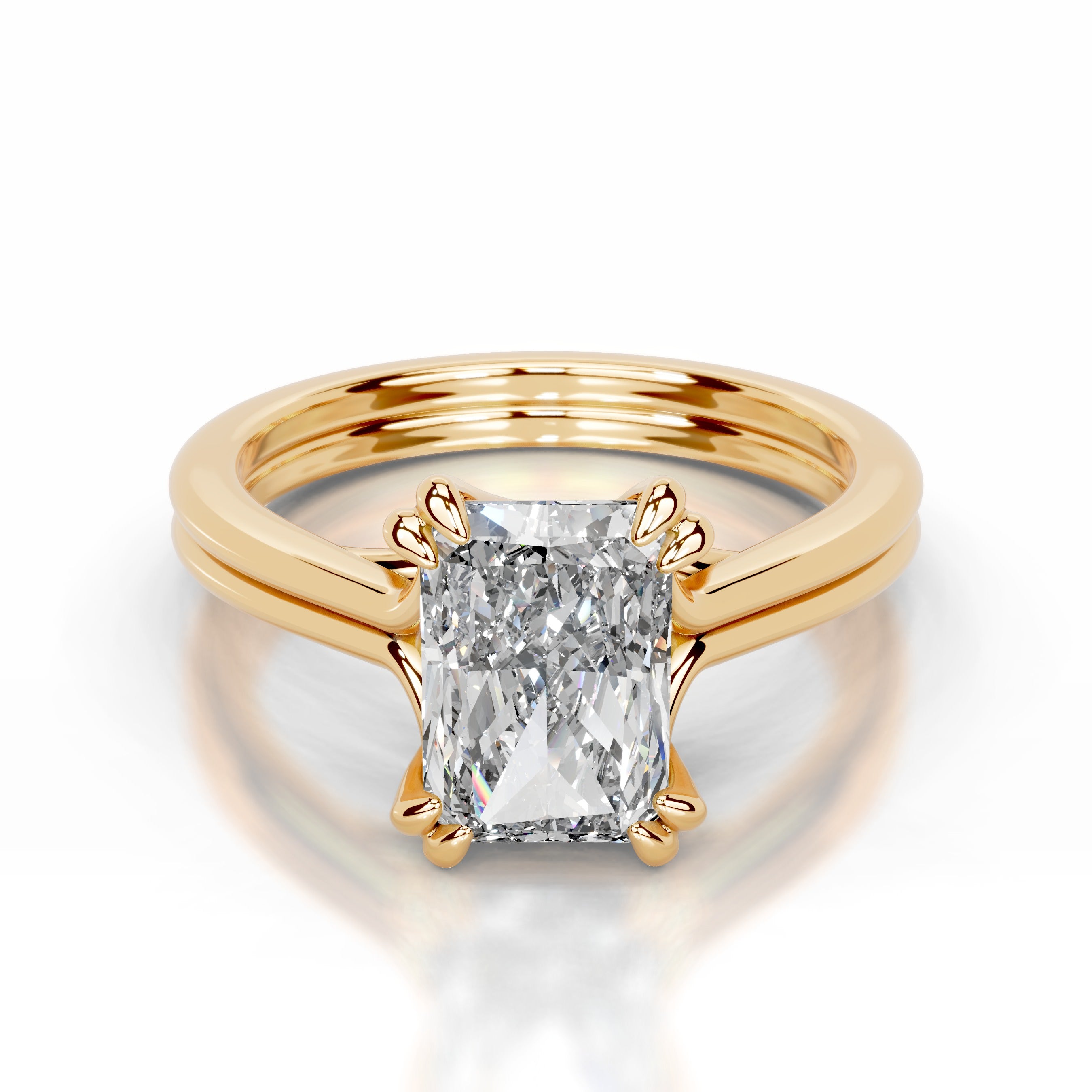 Calliope Lab Grown Diamond Ring - 18K Yellow Gold、mySite、hinf8tx79