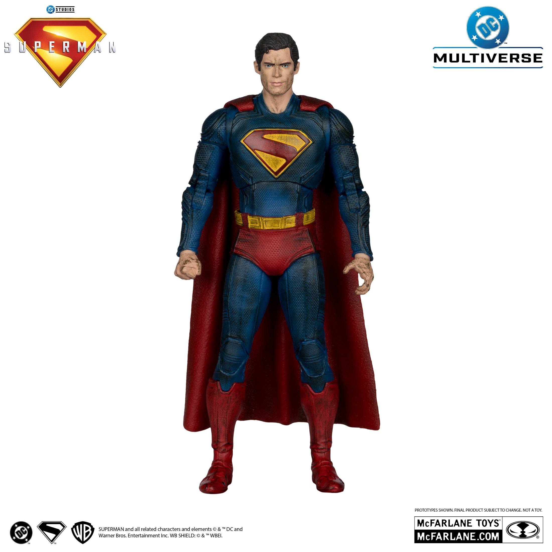 DC Multiverse Gold Label Superman Battle Damage Superman Movie (2025)、mySite、hgirdovlk