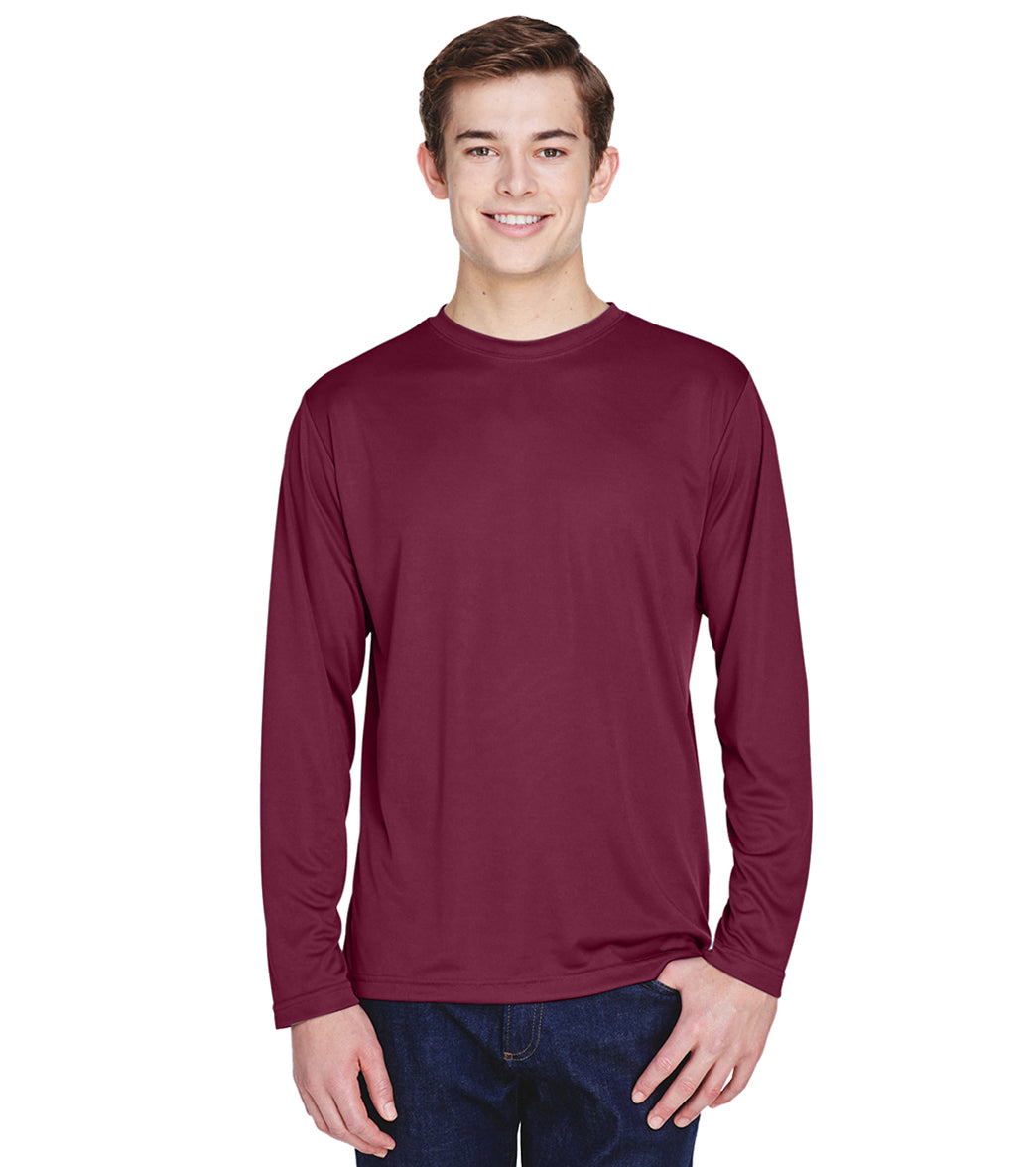 Team 365 Men's Zone Performance Long Sleeve T-Shirt、mySite、noshort