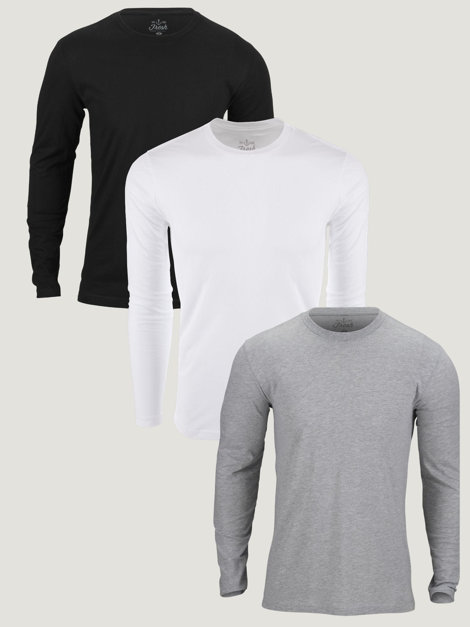  Long Sleeve Basic 3-Pack、mySite、ghnorth