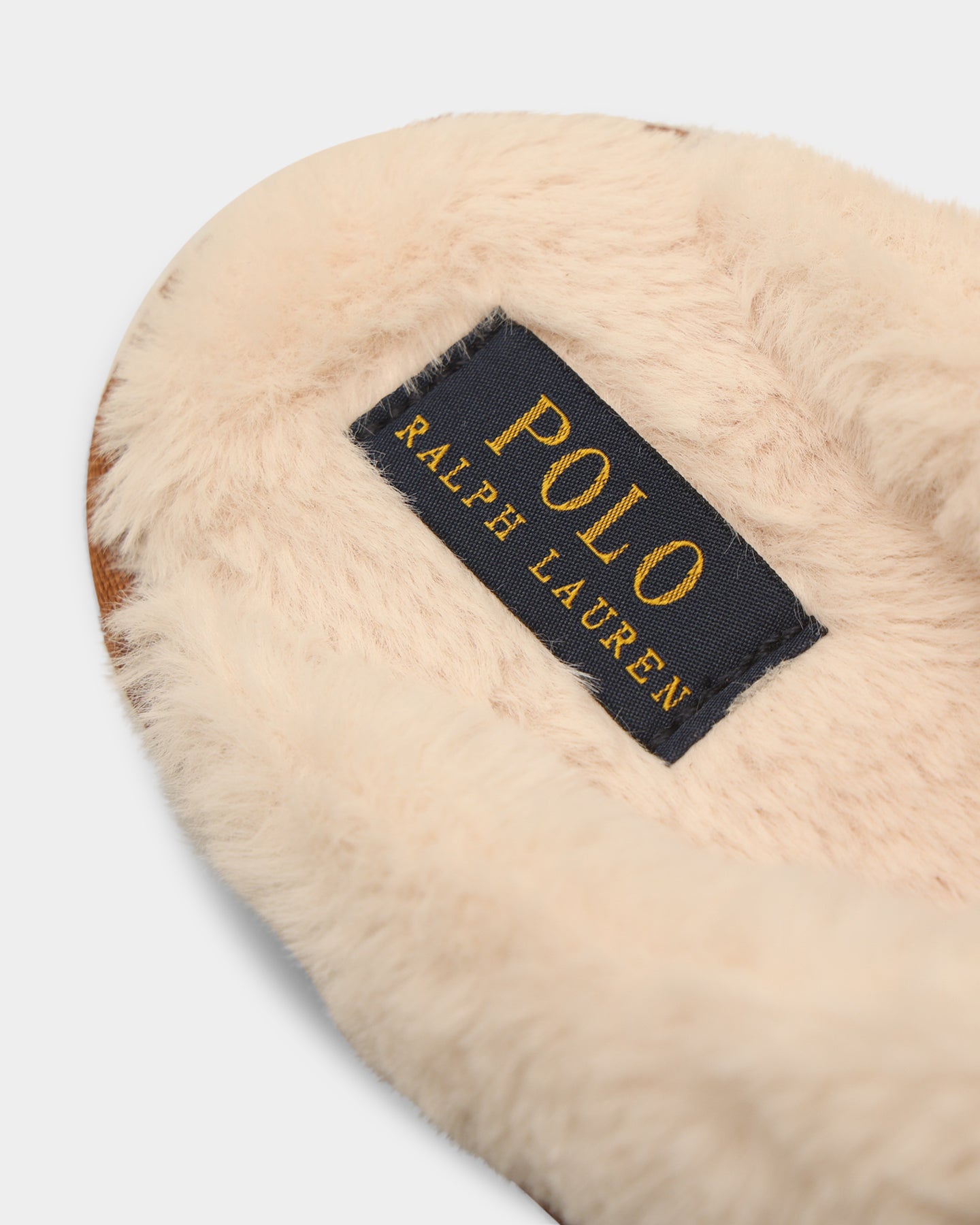 Polo Ralph Lauren Women's Kayleigh Scuff Bear Slipper SNF Suede、mySite、zt4zffjzw