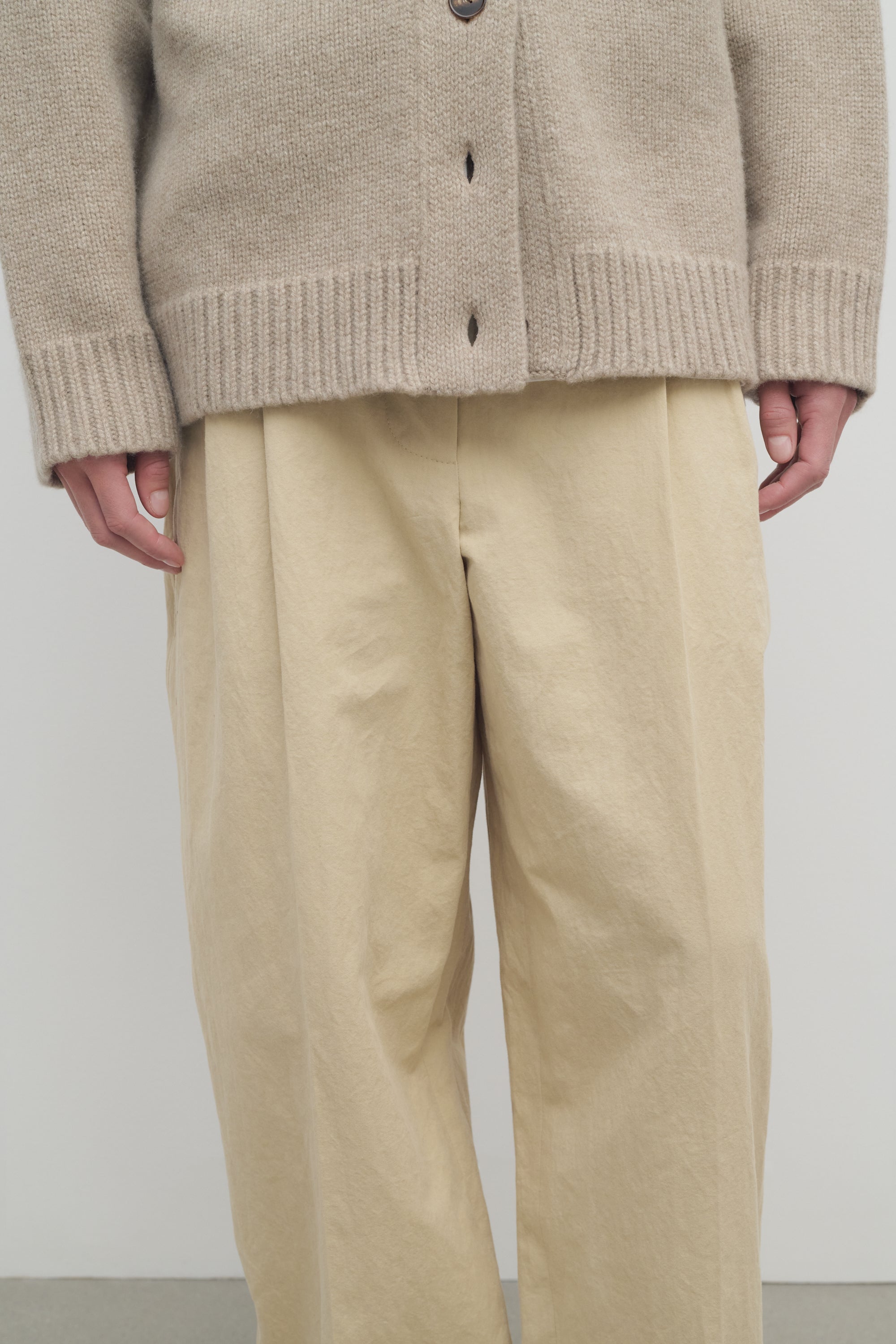 Lilas Pant in Cotton and Linen、mySite、aoinhome