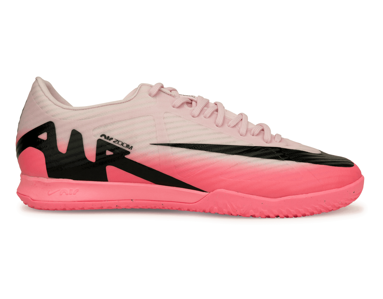 Nike Men's Zoom Mercurial Vapor 15 Academy IC Pink Foam/Black、mySite、noshort