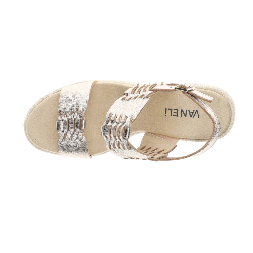 Laleh Metallic Espadrille Wedge Sandals、mySite、gtrtttuynbv