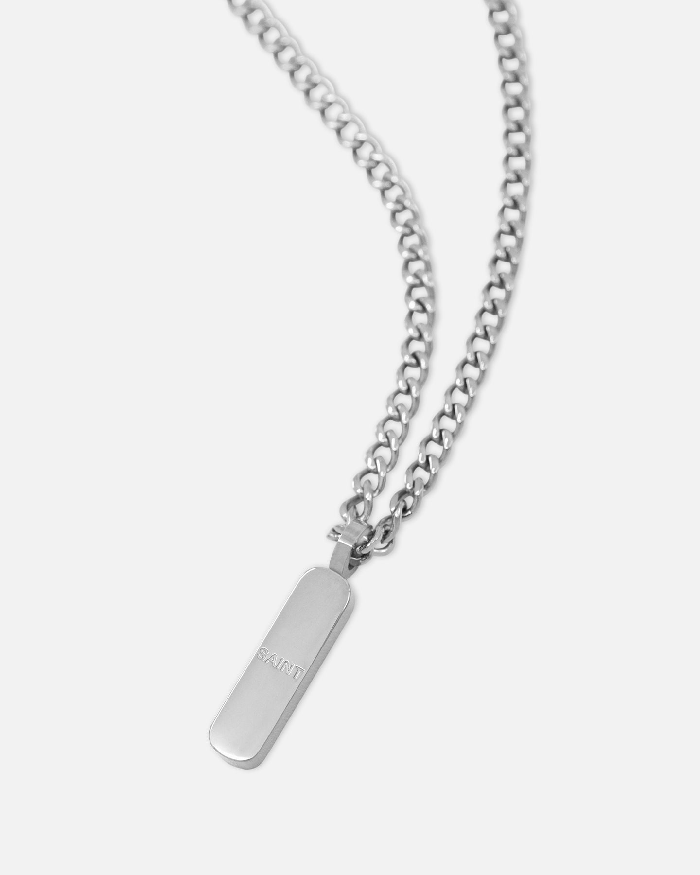 Saint Morta Bar Totem Pendant Chain White Gold、mySite、zt4zffjzw