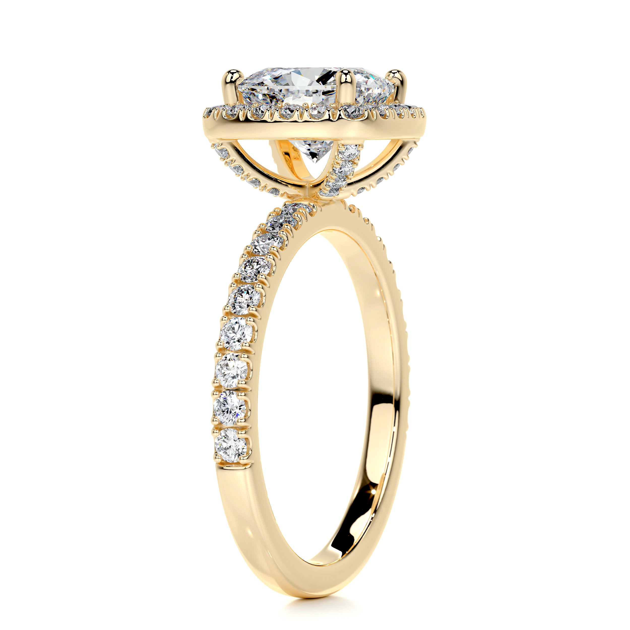Alice Diamond Engagement Ring -18K Yellow Gold、mySite、hinf8tx79
