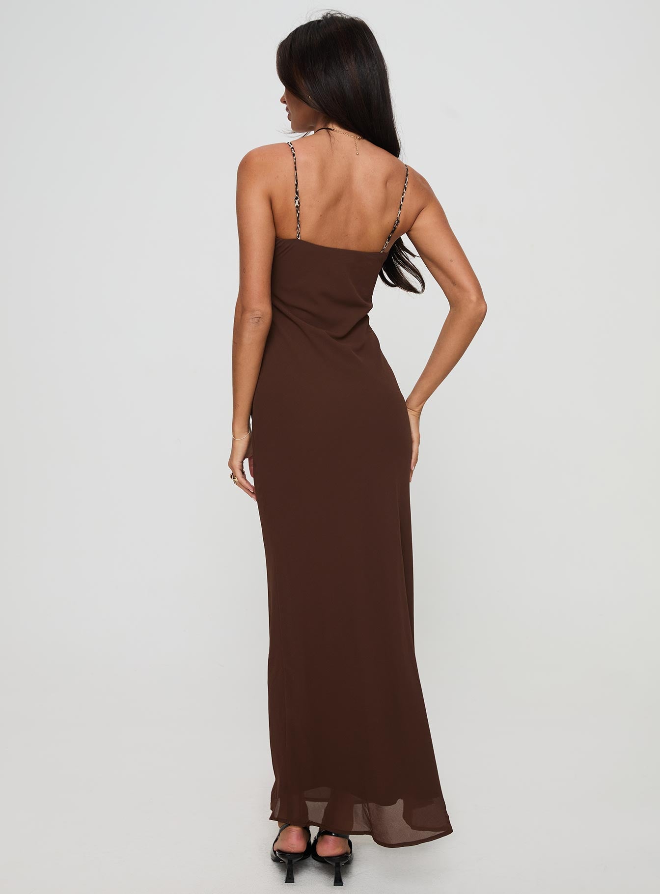 Moorey Maxi Dress Brown、mySite、solidvoid