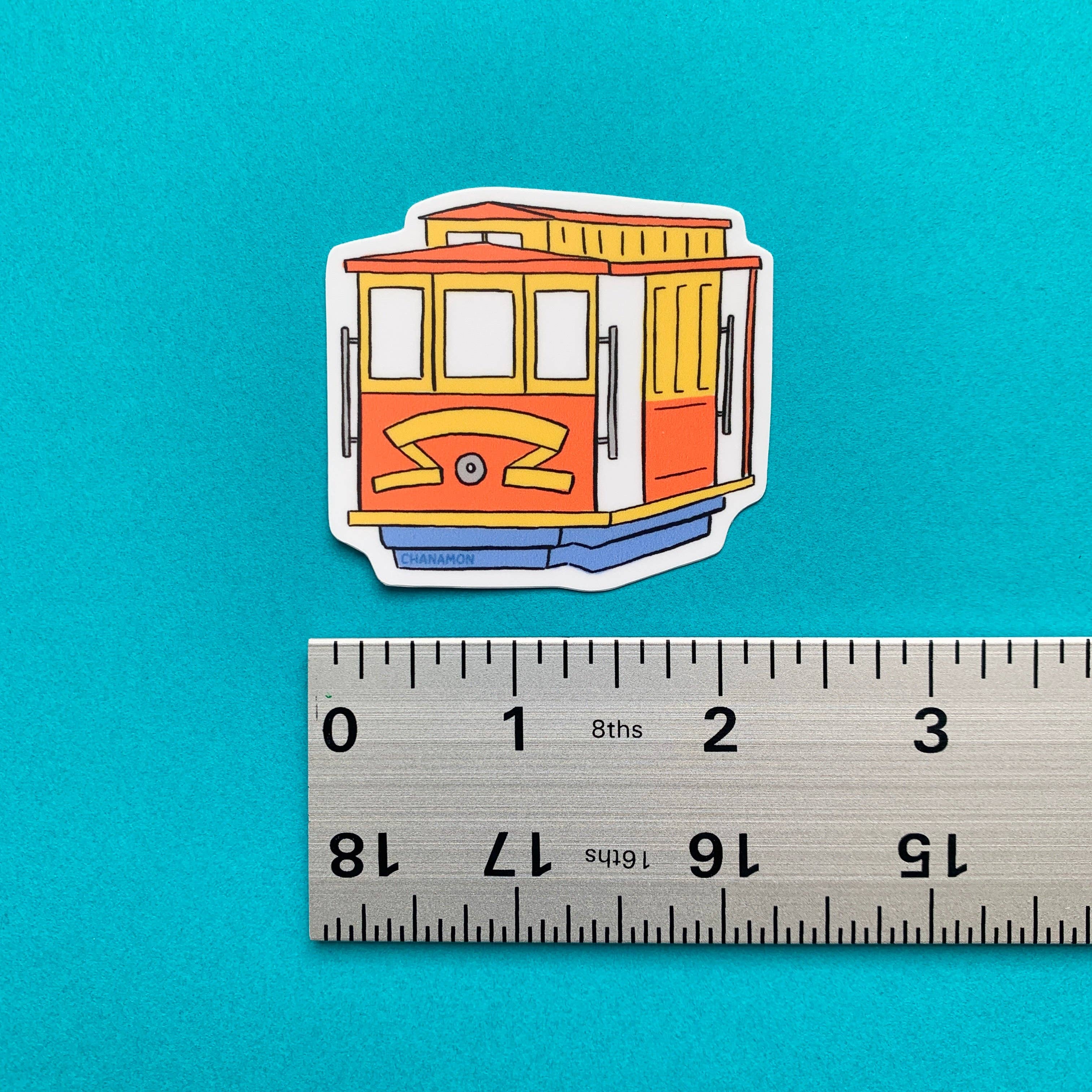 Maison Chanamon - Cable Car San Francisco Sticker、mySite、garagedoors4me