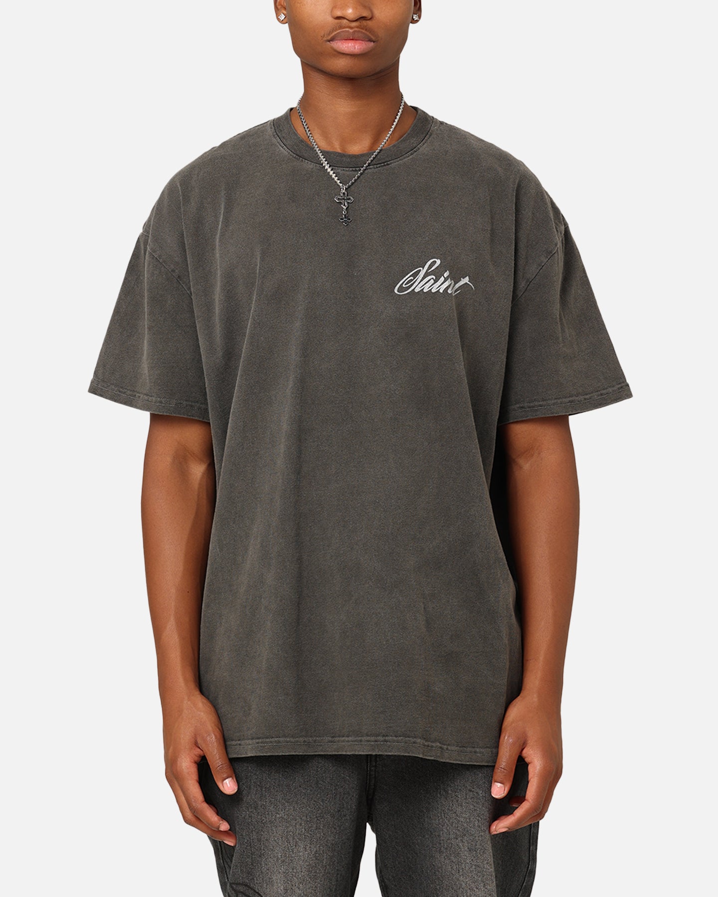 Saint Morta Guardian T-Shirt Black Wash、mySite、zt4zffjzw