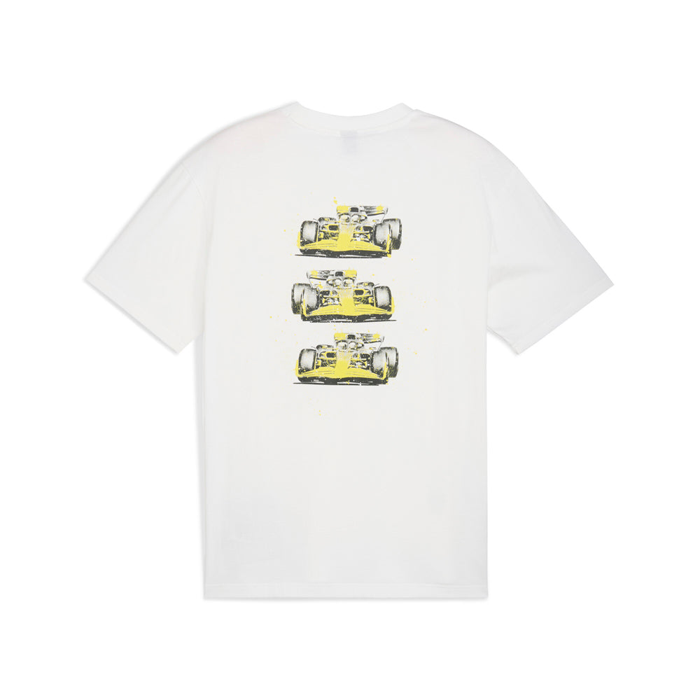 Scuderia Ferrari Color Splash Graphic Crew Neck Short Sleeve T-Shirt、mySite、gtrtttuynbv