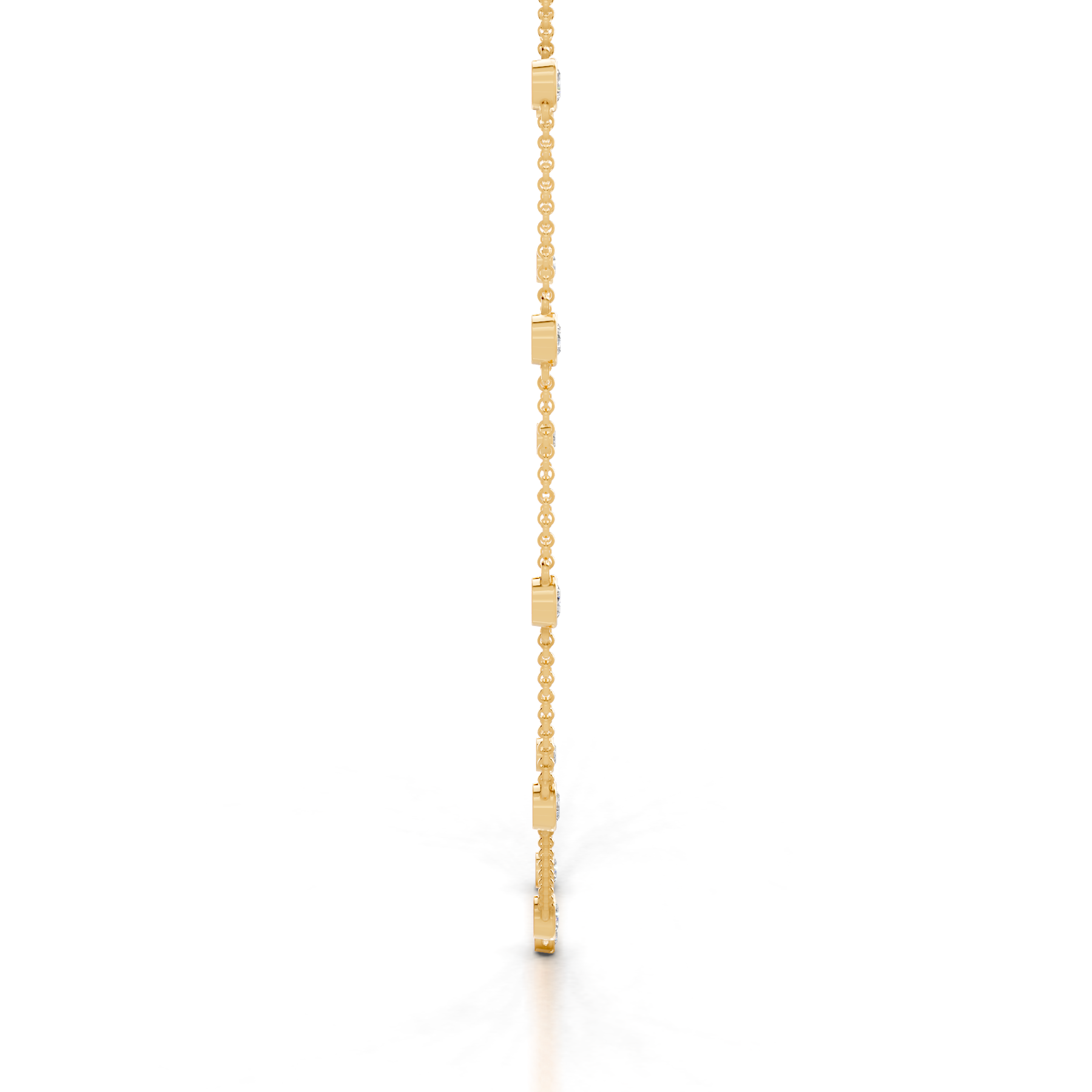 Tamira Diamond Collier (3 Carat) -18K Yellow Gold、mySite、hinf8tx79