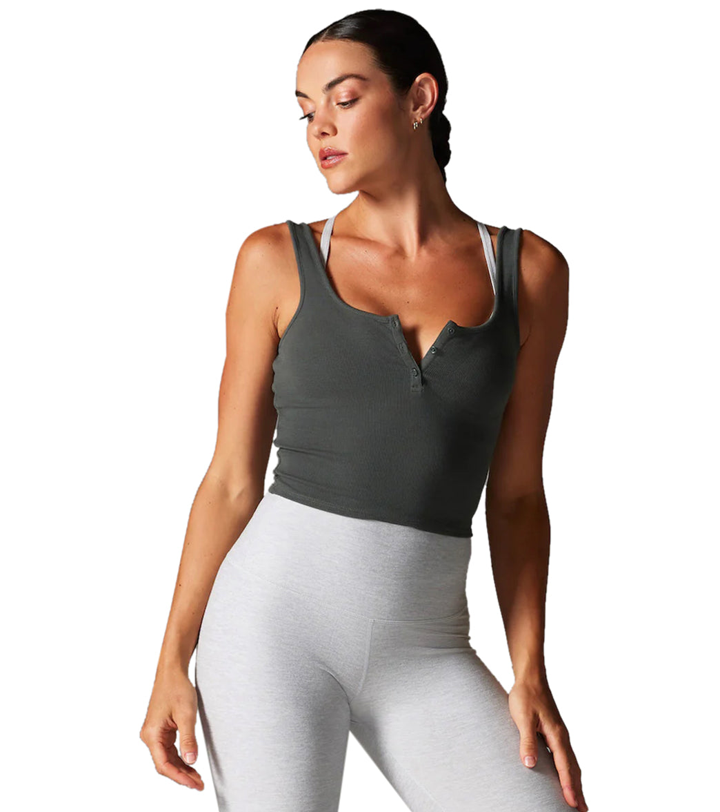 Tavi Fitted Henley Tank、mySite、noshort