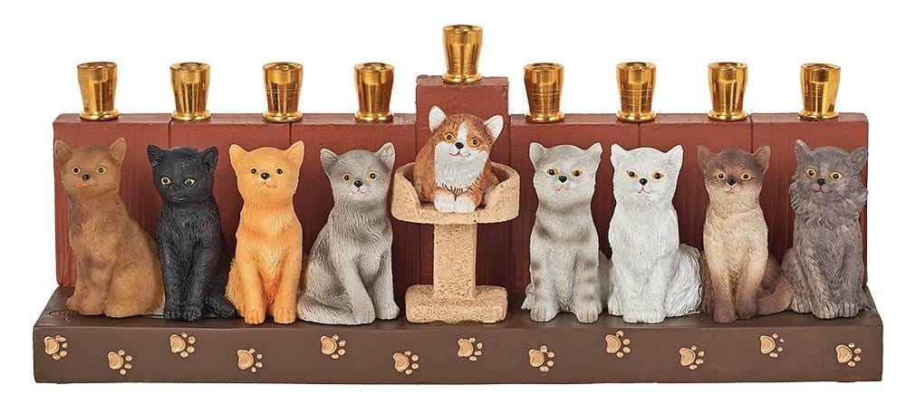 Ceramic Cat Menorah、mySite、topwebapps
