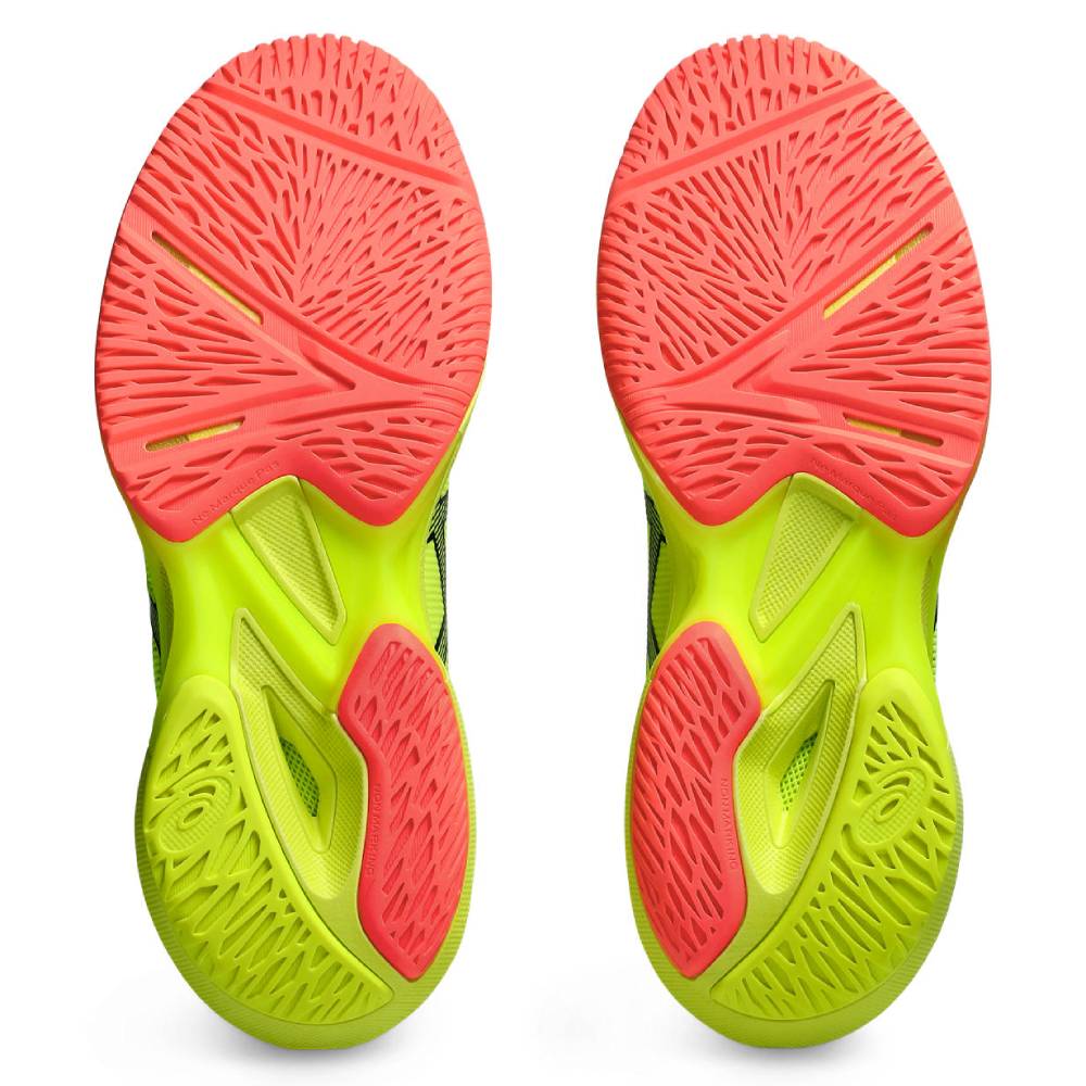 Asics Solution Speed FF 3 Paris Edition Women's Tennis Shoe (Safety Yellow/Black)