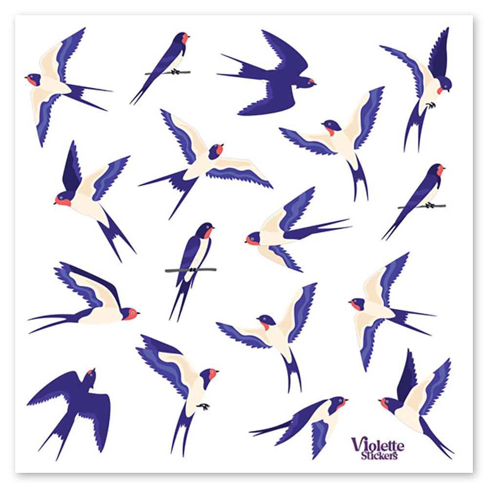  Barn Swallows Stickers、mySite、ghnorth