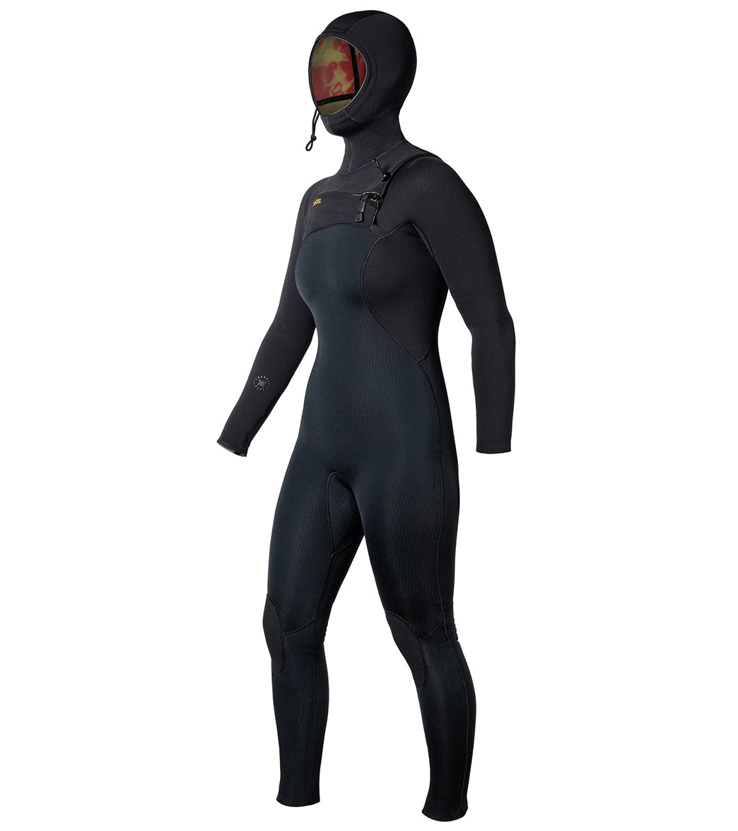 Xcel Women's 4.53.5MM Comp X Hooded Fullsuit Wetsuit、mySite、noshort