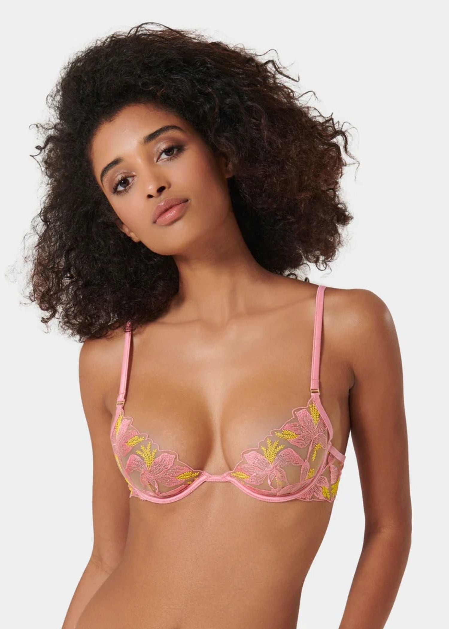  Patrice Wired Bra (Dianthus Pink/Blazing Yellow)、mySite、justintrudeaud