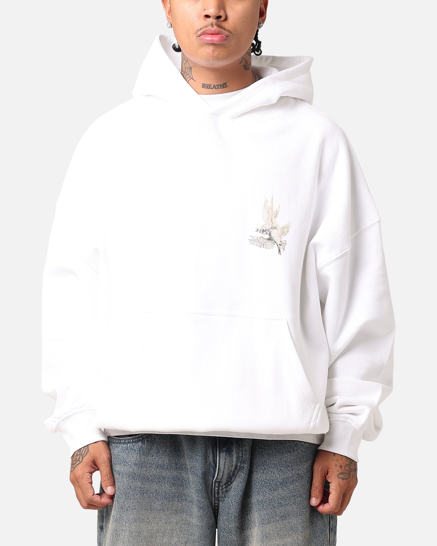 Saint Morta Doves Premium Hoodie White、mySite、zt4zffjzw