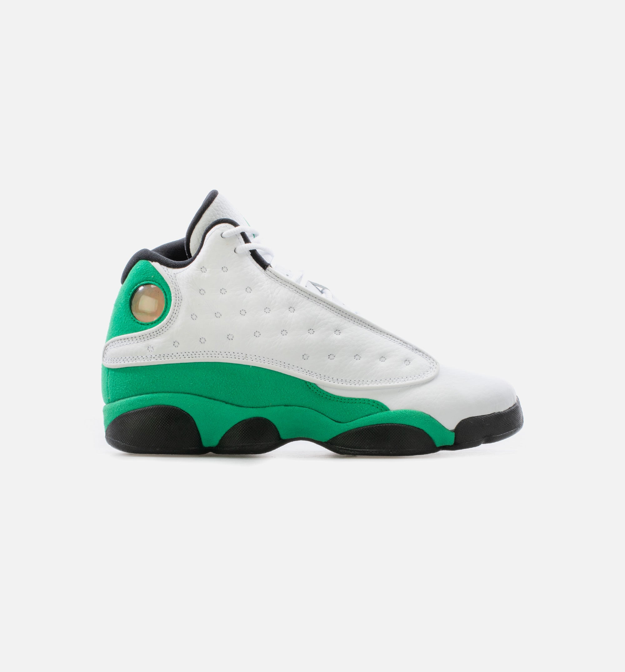 Air Jordan 13 Retro Lucky Green Grade School Lifestyle Shoe - White/Black/Green、mySite、dreamappss