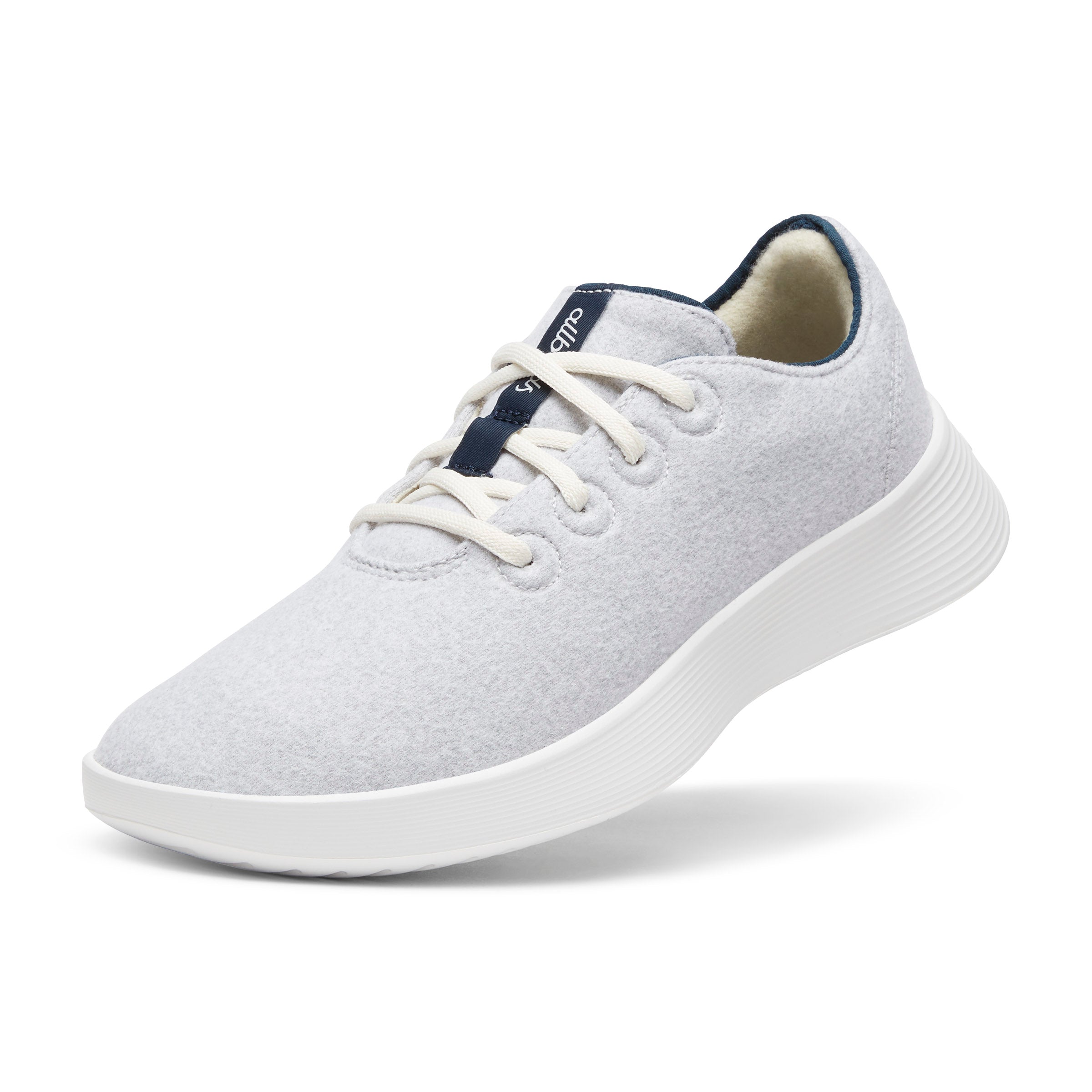  Men's Wool Runner Go - Light Grey / True Navy (Blizzard)、mySite、preschool7hills