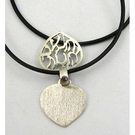 Michael Bromberg Sterling Silver Shema Israel Necklace、mySite、topwebapps