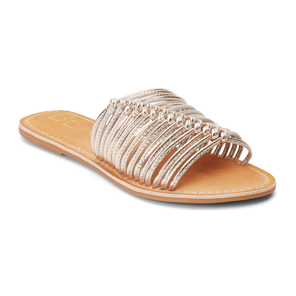 Baxter Metallic Slide Flat Sandals、mySite、gtrtttuynbv