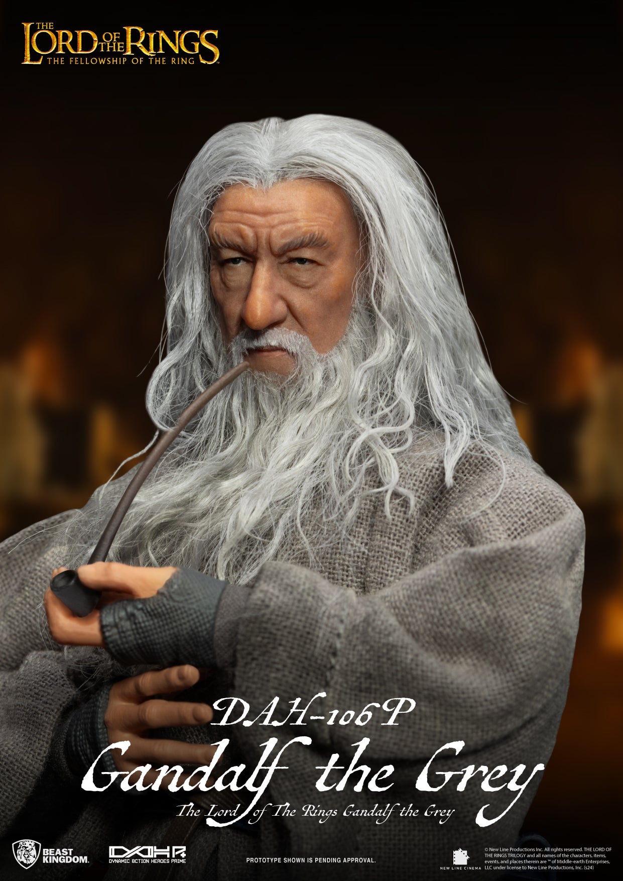 The Lord of the Rings Dynamic 8ction Heroes DAH-106P Gandalf The Grey、mySite、hgirdovlk