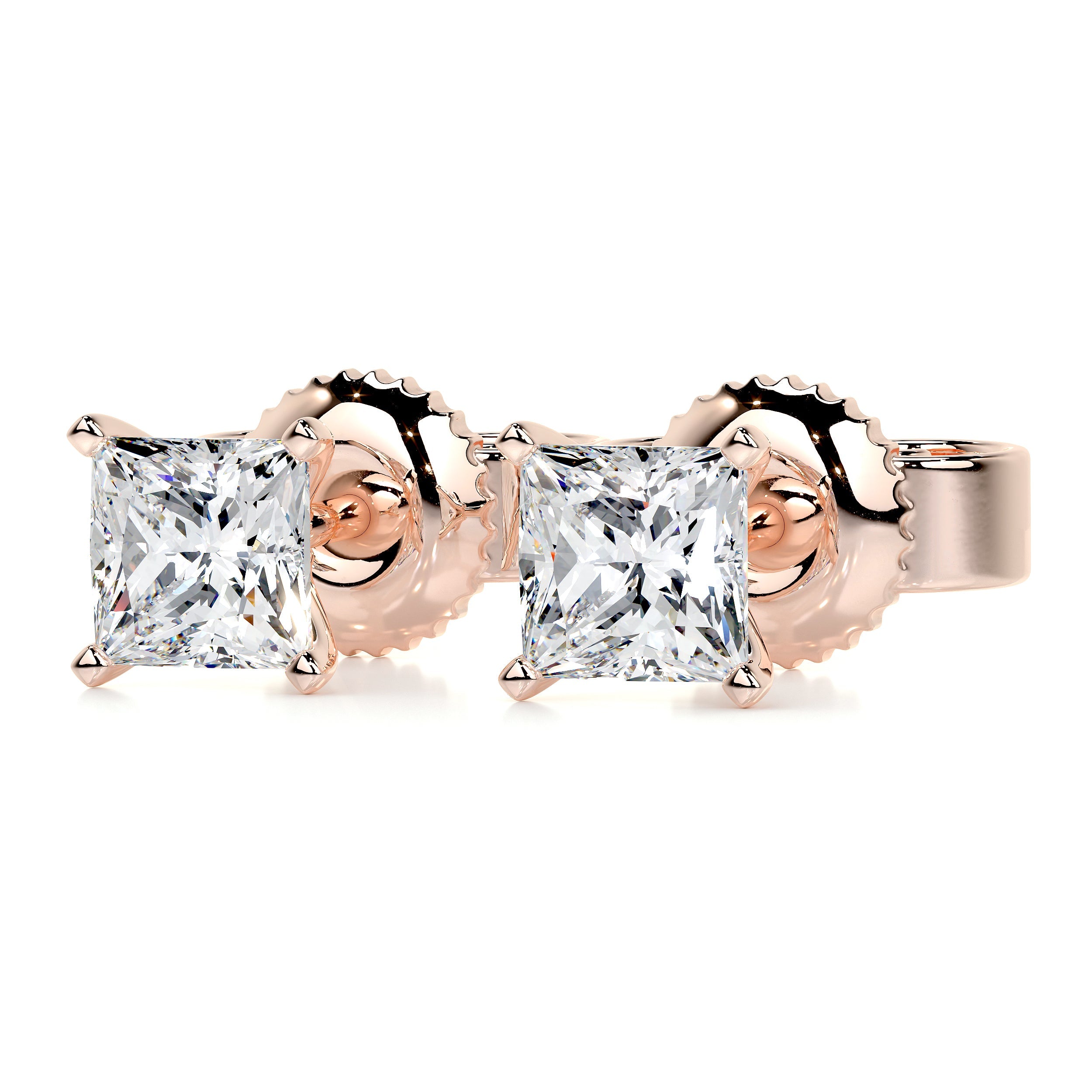 Petit Jamie Lab Grown Diamond Earrings -14K Rose Gold、mySite、hinf8tx79