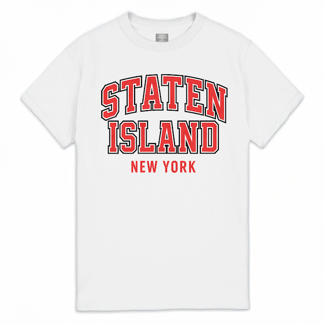 Classic STATEN ISLAND New York T-Shirt (5 Colorways)、mySite、vikingsvslions